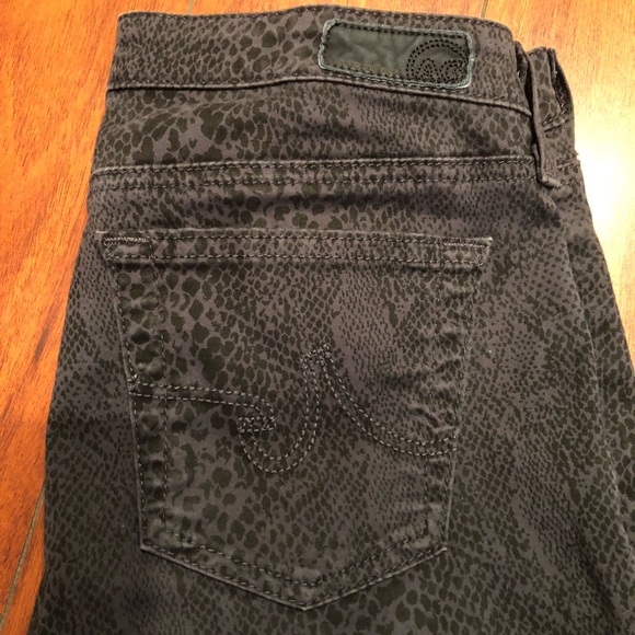 AG Adriano Goldscmied Animal Print The Legging Super Skinny Fit Jean - Picture 3 of 16